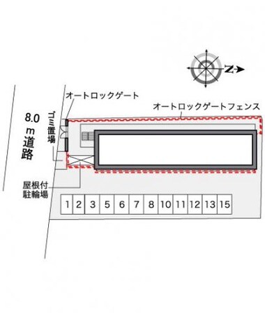 レオパレス上三ツ島の物件内観写真